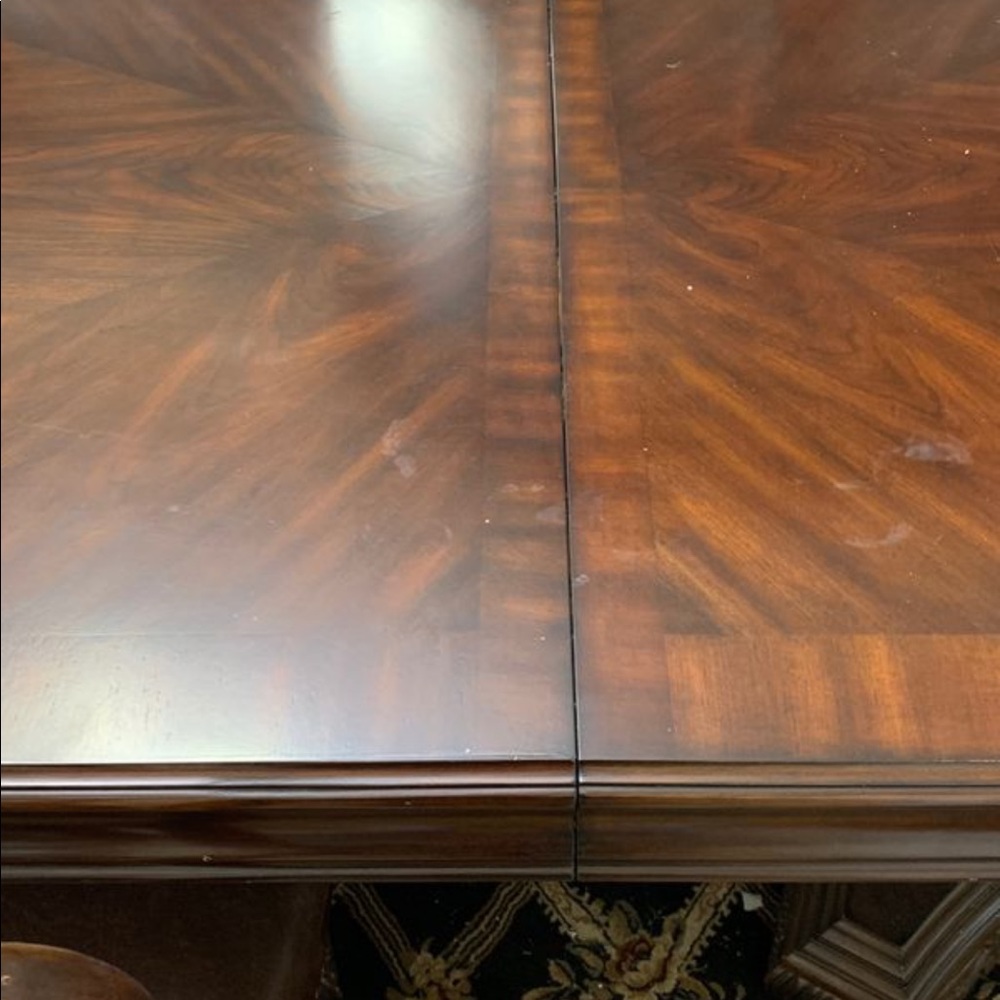 Dining room table and chairs